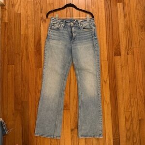 rag & bone Light Blue Women's Peyton Mid-Rise Boot Cut Jeans